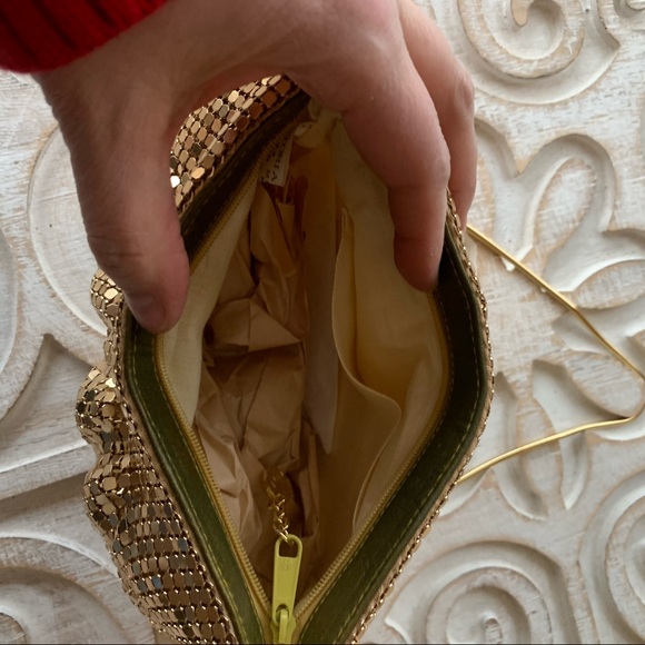 Final Price ❤️❤️ Gold metal evening bag - Picture 3 of 3